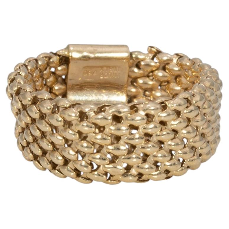Flex Estate Band in Solid 14K Yellow Gold – Comfortable Everyday Gold For Sale
