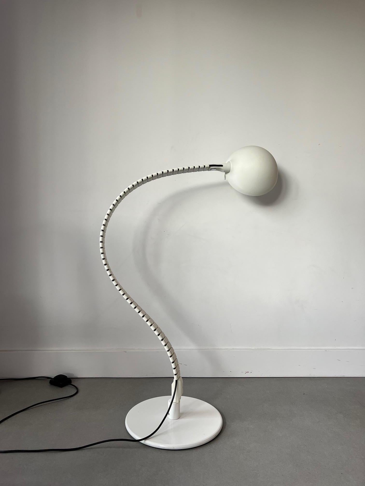 Mid-20th Century Flex-floorlamp by Elio Martinelli 60's