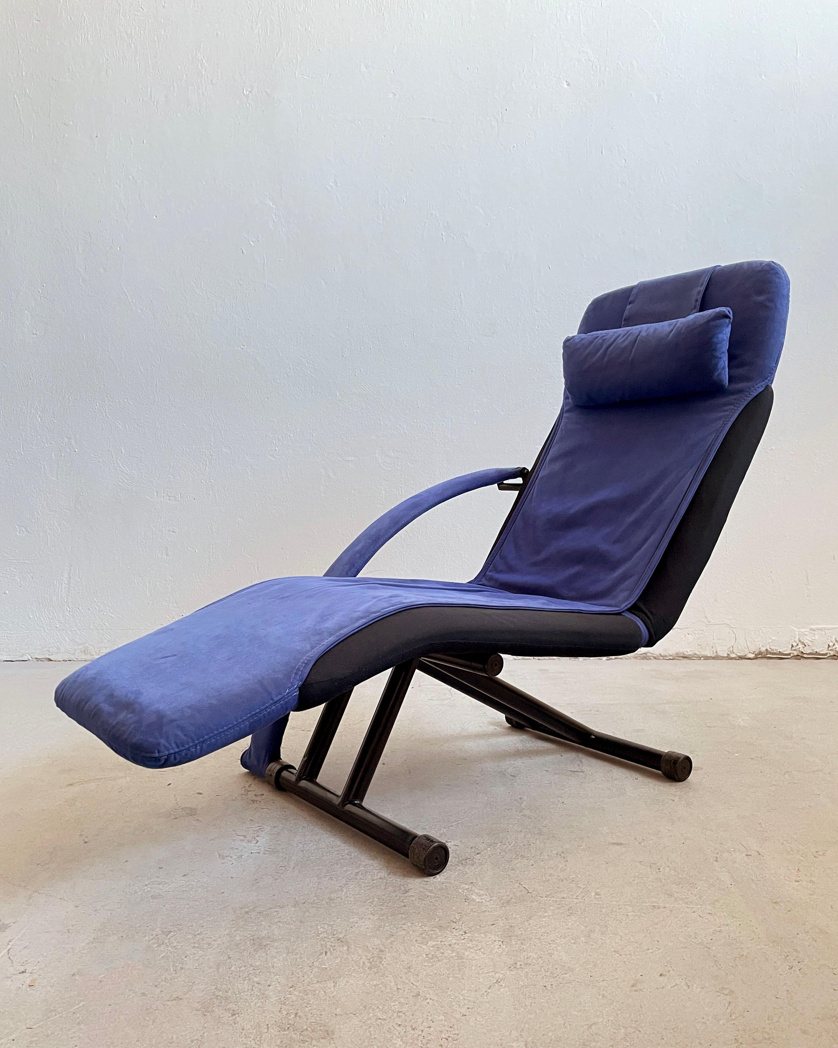 Italian Flexa Lounge Chair by Adriano Piazzesi for Arketipo, 1987 For Sale