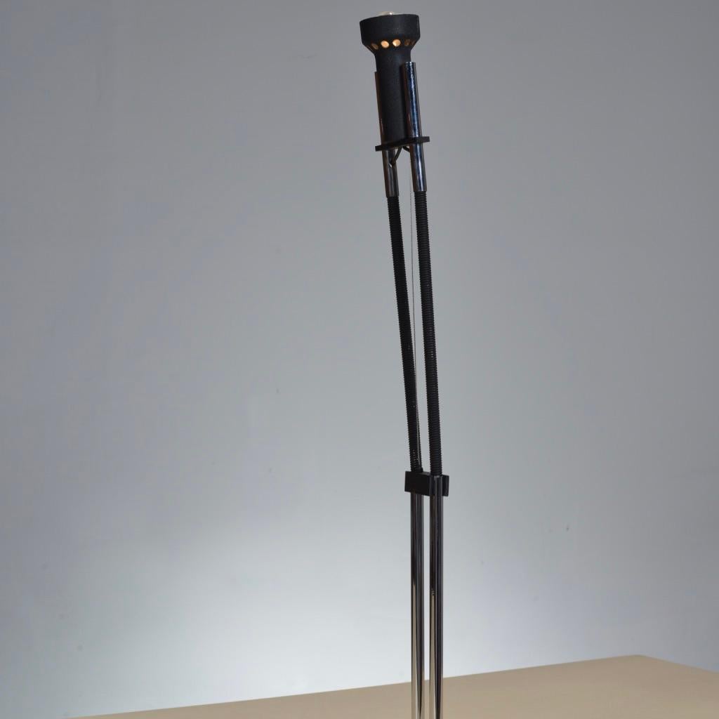 Flexa Table Lamp by Angelo Lelli for Arredoluce, Italy For Sale 2