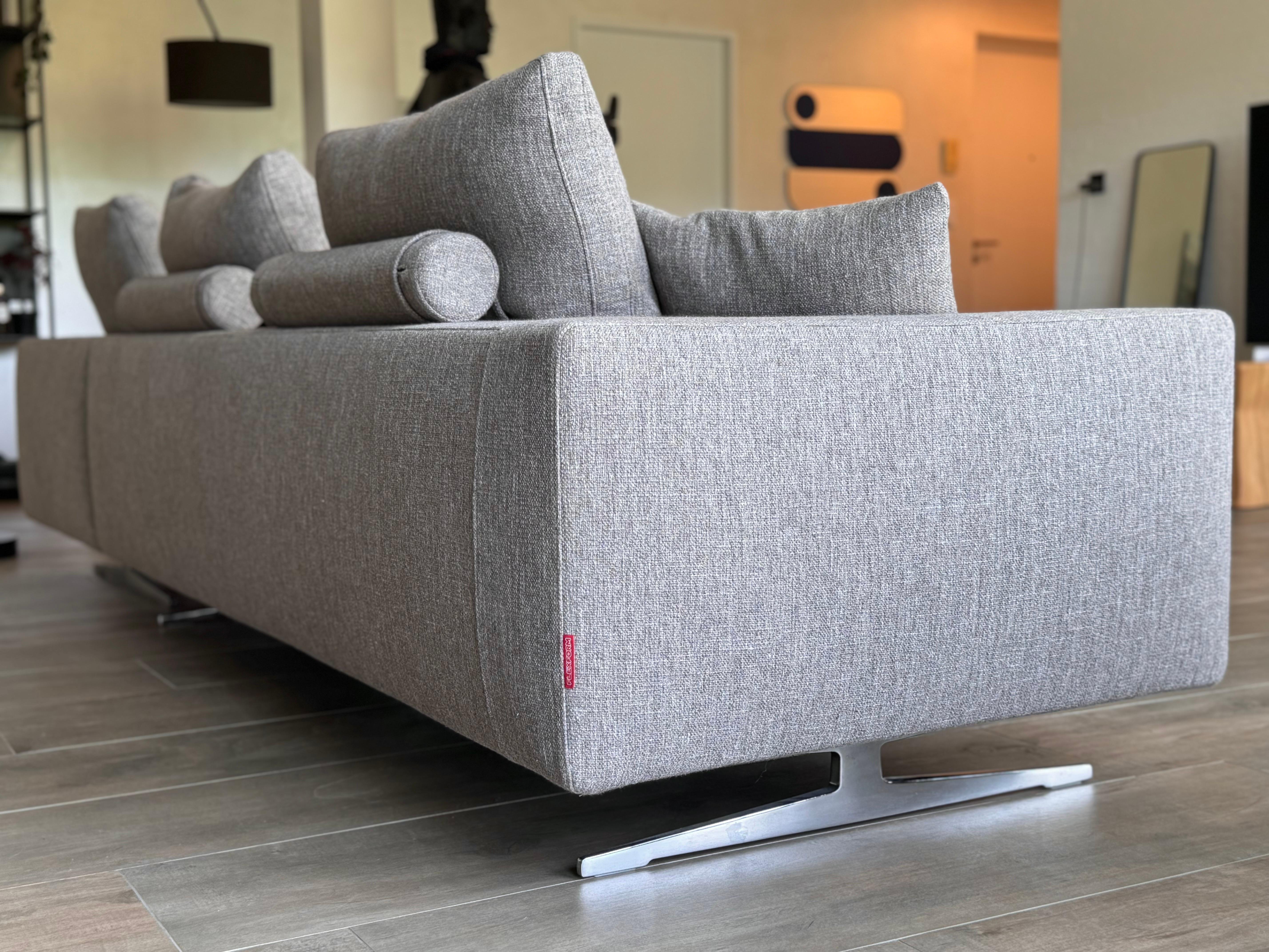 Flexform Campiello Sofá Seccional Italiano 2023 Moderno