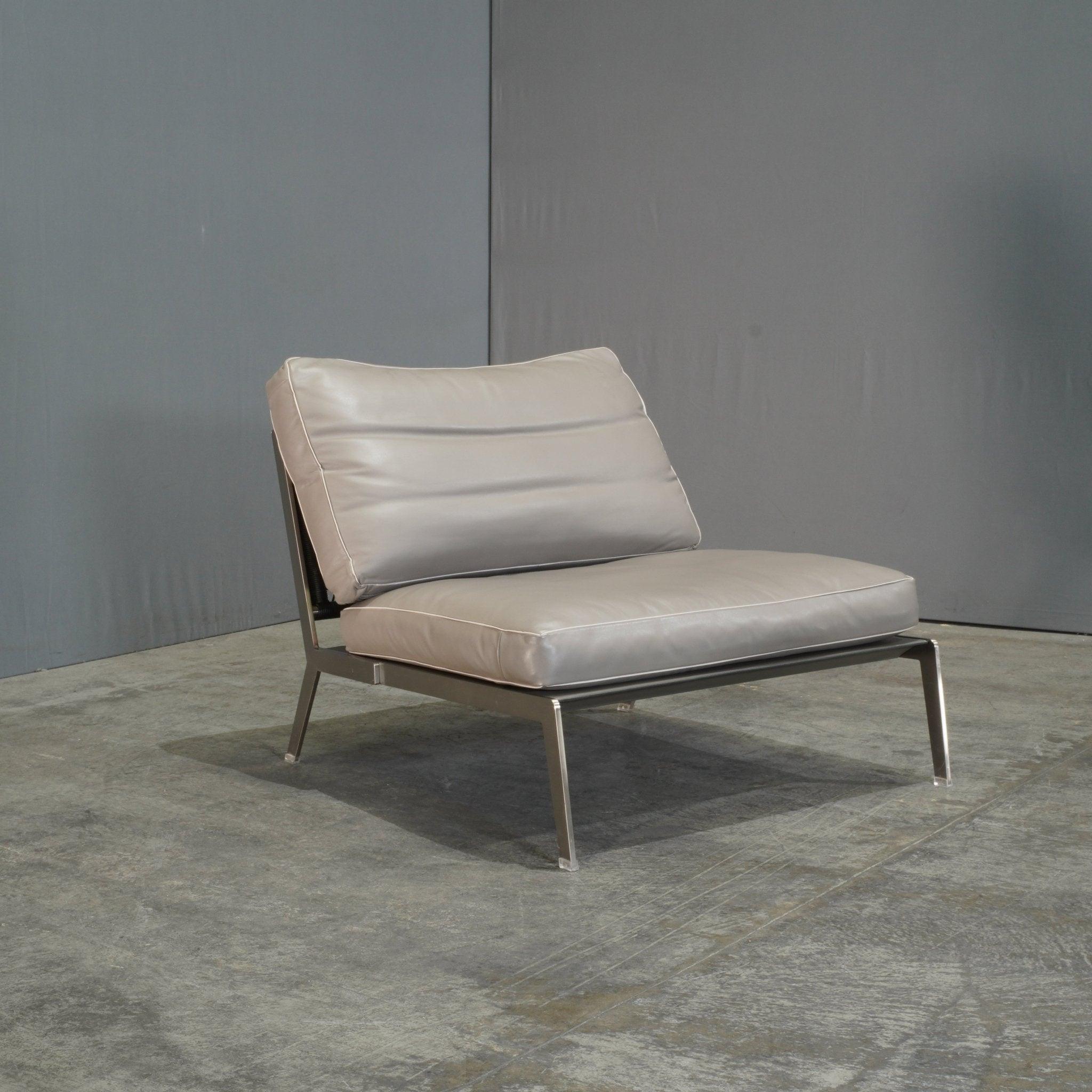XXIe siècle et contemporain Fauteuil et pouf Flexform Happy par Antonio Citterio en vente