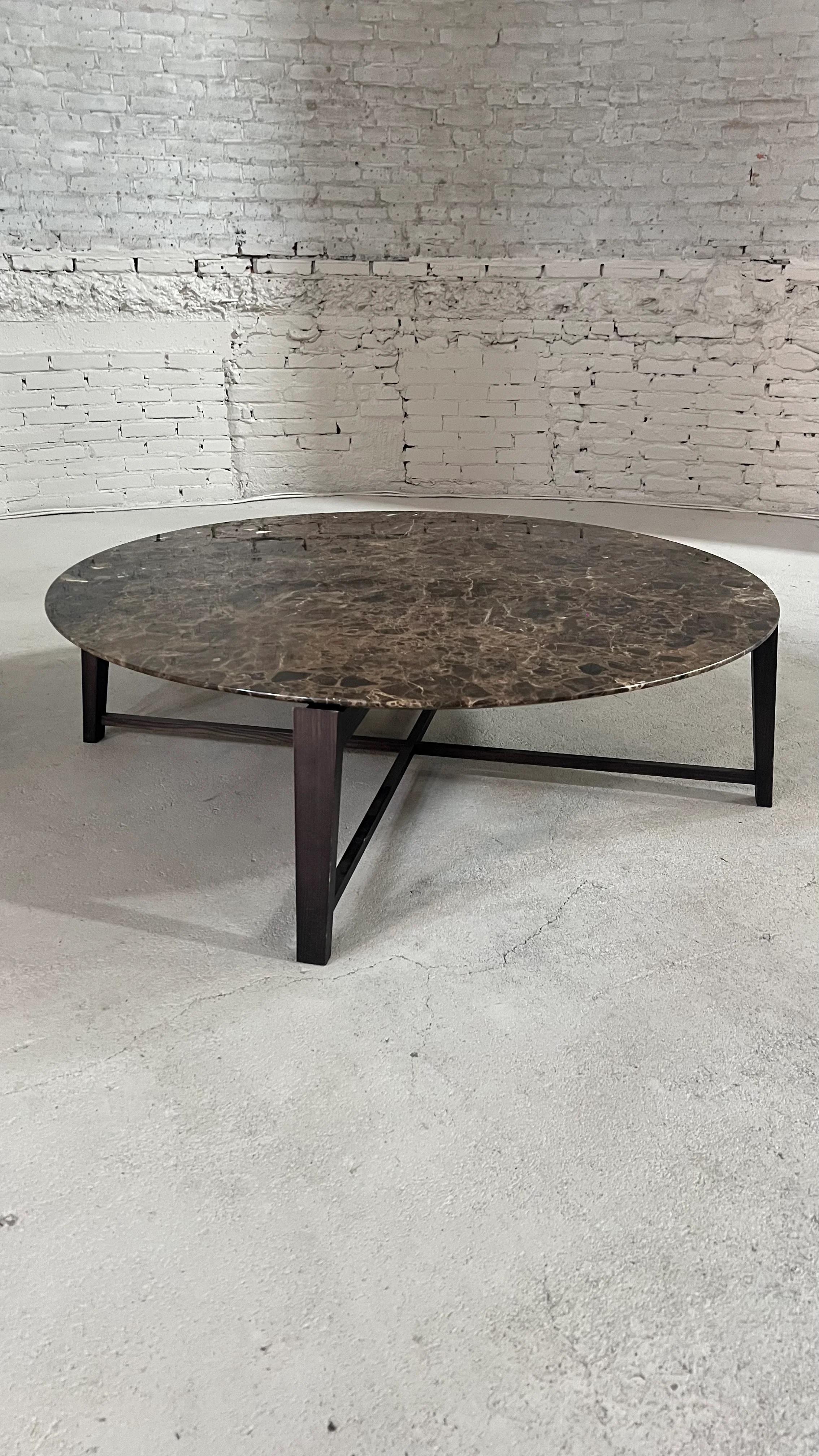Flexform Marble Coffee Table  In Good Condition For Sale In BREDA, NL