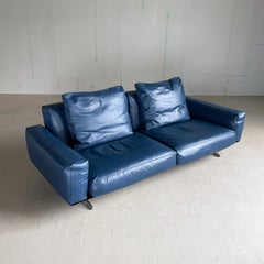 Sofa Flexform Soft Dream 2 Seater en cuir conçu par Antonio Citterio