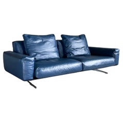 Flexform Soft Dream 2 Seater Leather Sofa designed by Antonio Citterio