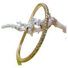 Flexible Bracelet 3.77 ct light brown / VS Rosegold  exclusive Edition Valenza