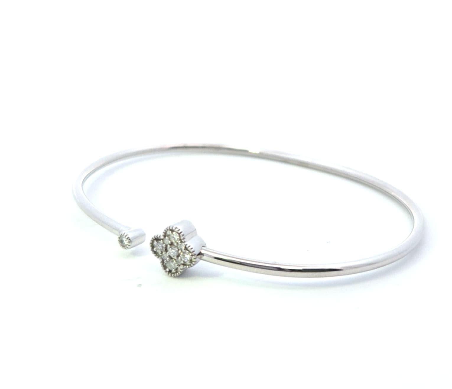 Flexibler Diamant-Armreif D.20ct 14kwg (Moderne) im Angebot