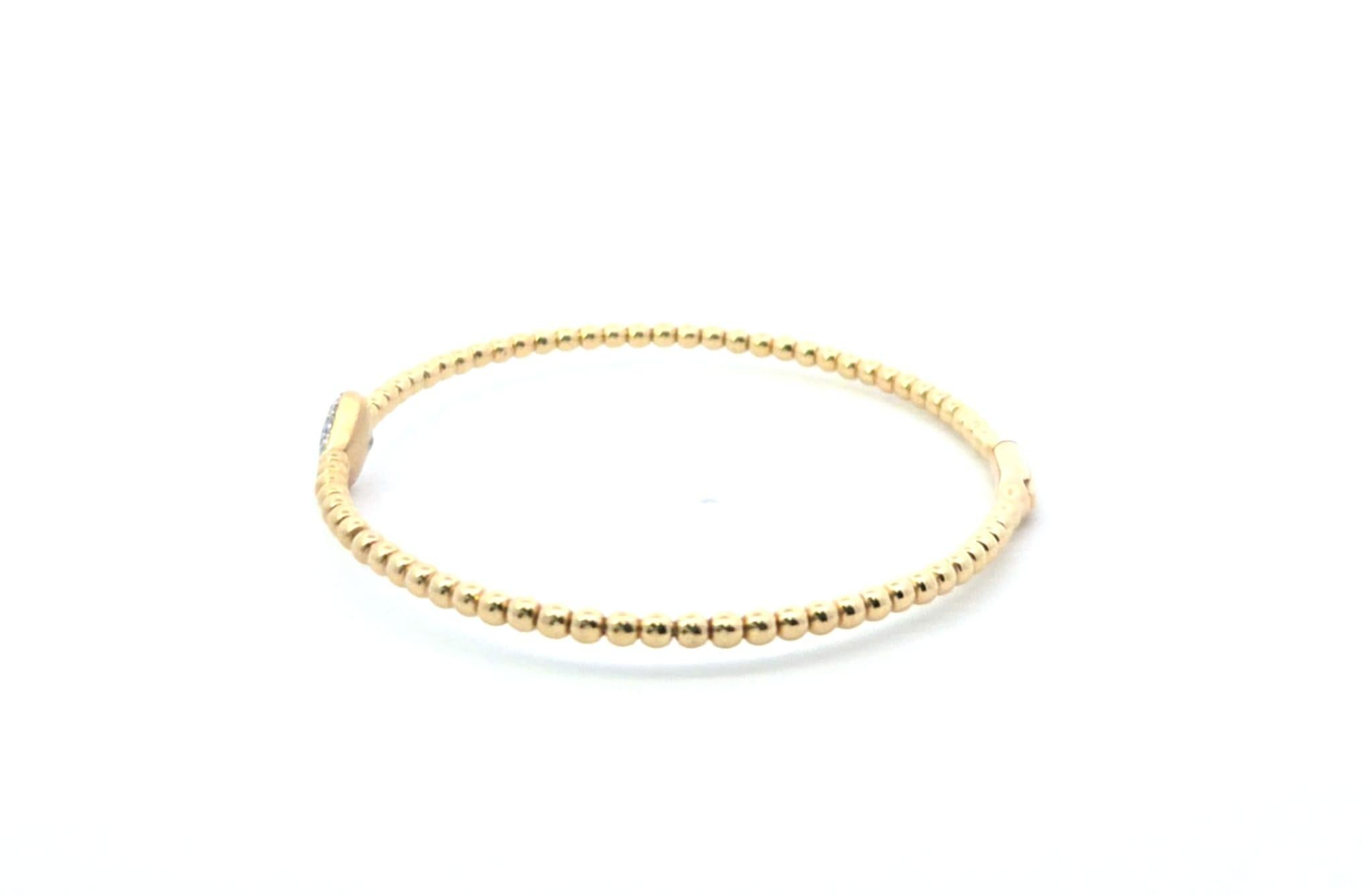 Flexibler Diamant-Armreif D.20ct 14kyg (Moderne) im Angebot