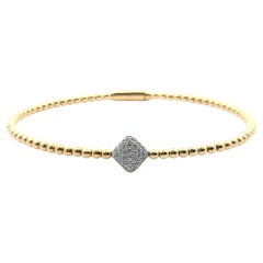 Flexibler Diamant-Armreif D.20ct 14kyg