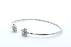 Flexible Diamond Bangle D.50ct 14kwg