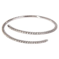Flexible Diamond Bracelet in 18k White Gold '1.50 CTW'