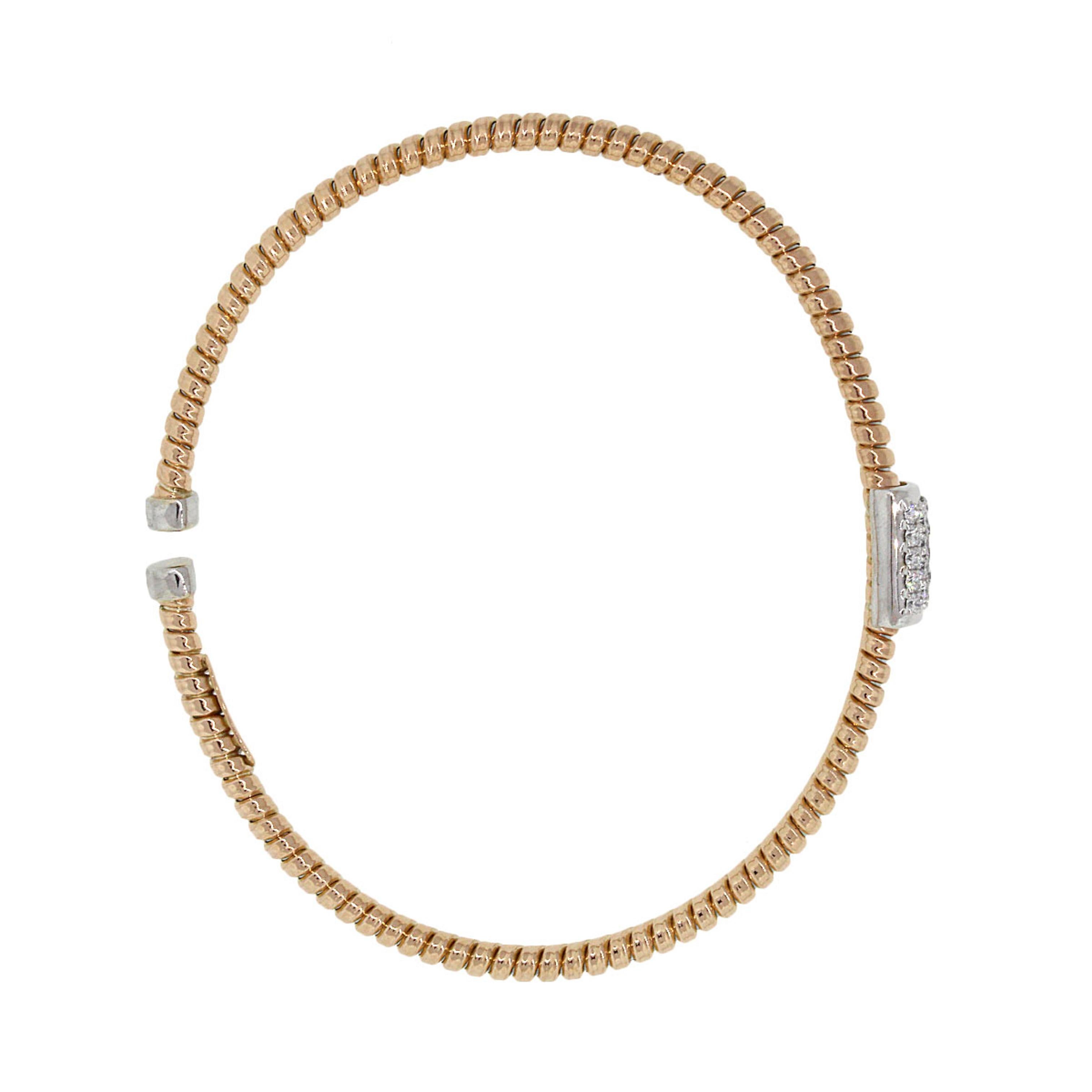 Brazalete flexible con diamantes en venta 2
