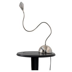 Flexible Italian Chrome Table Lamp, c.1990