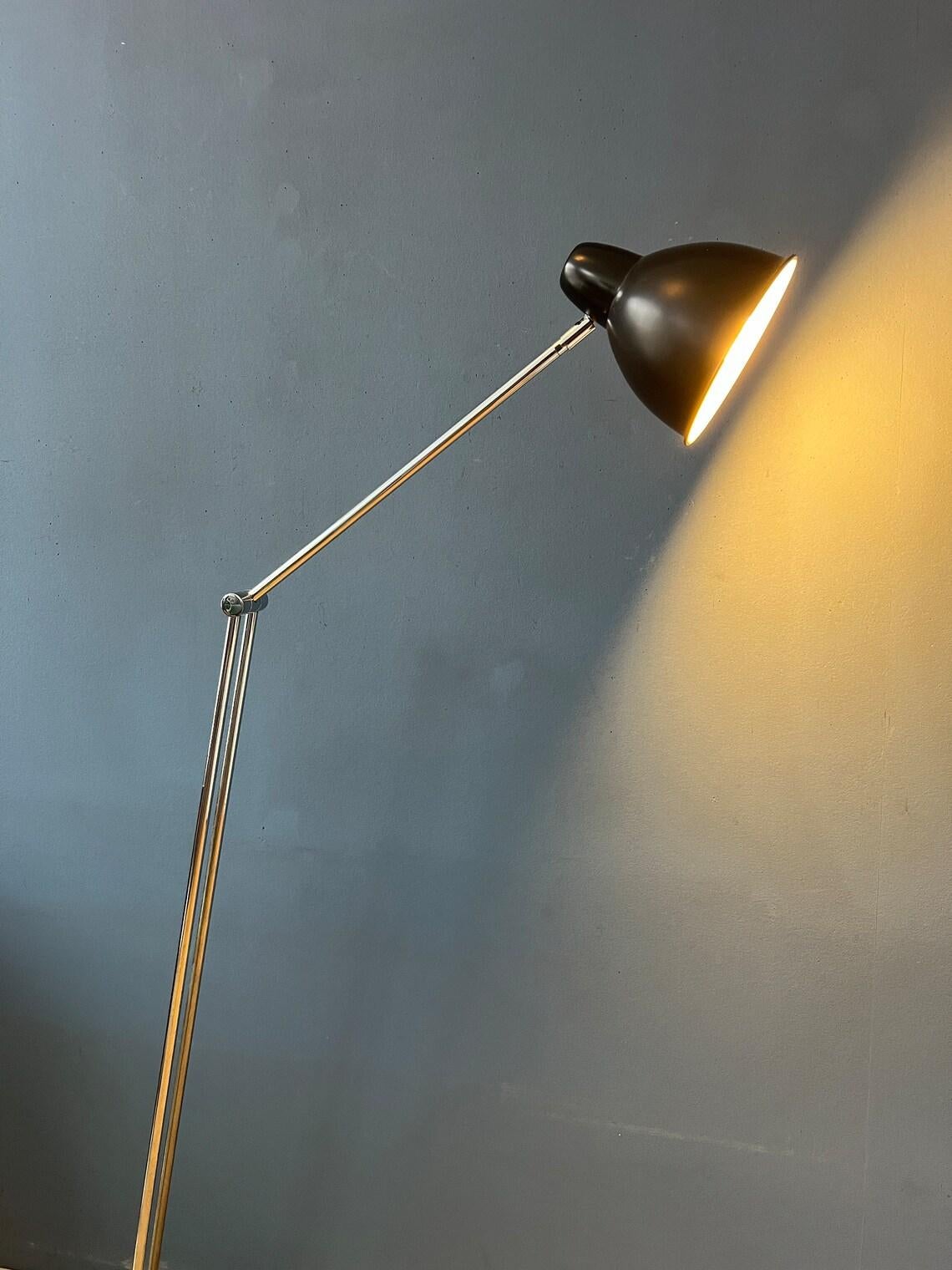 Flexible Mid Century Hala Zeist Floor Lamp, 1970s In Excellent Condition For Sale In ROTTERDAM, ZH