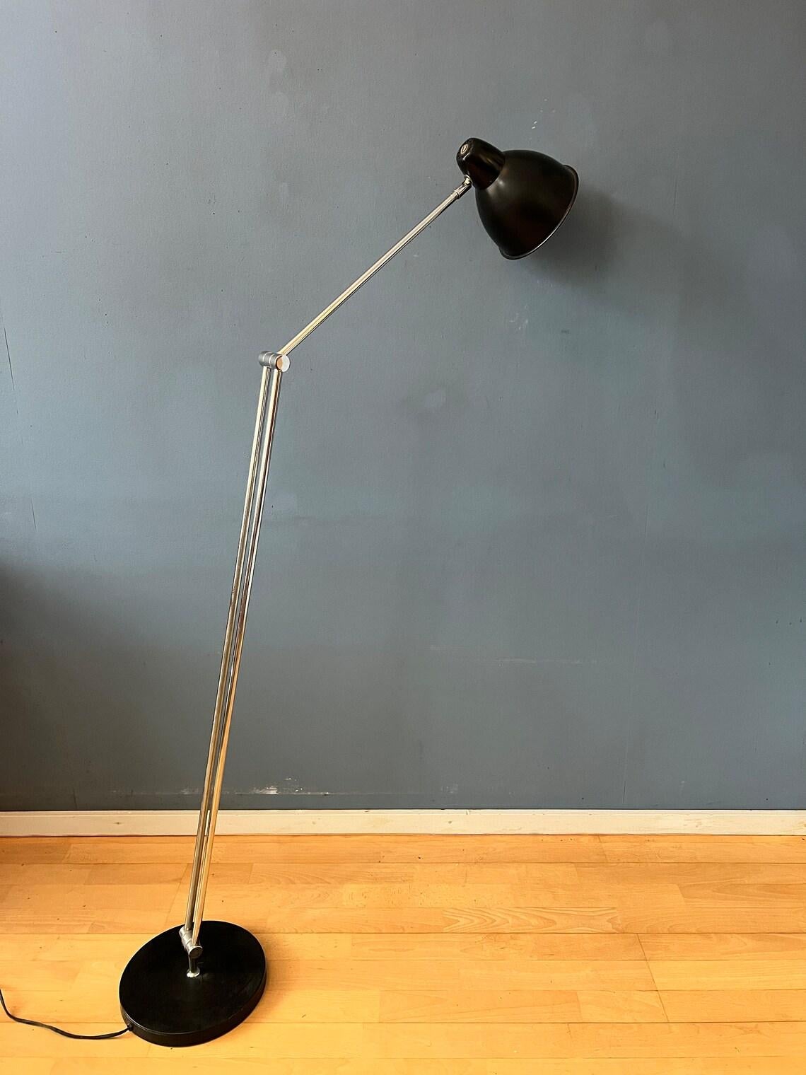 Flexible Mid Century Hala Zeist Floor Lamp, 1970s For Sale 1