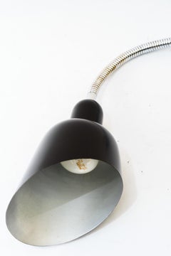 Flexible nickel art deco wall lamp vienna around 1920s