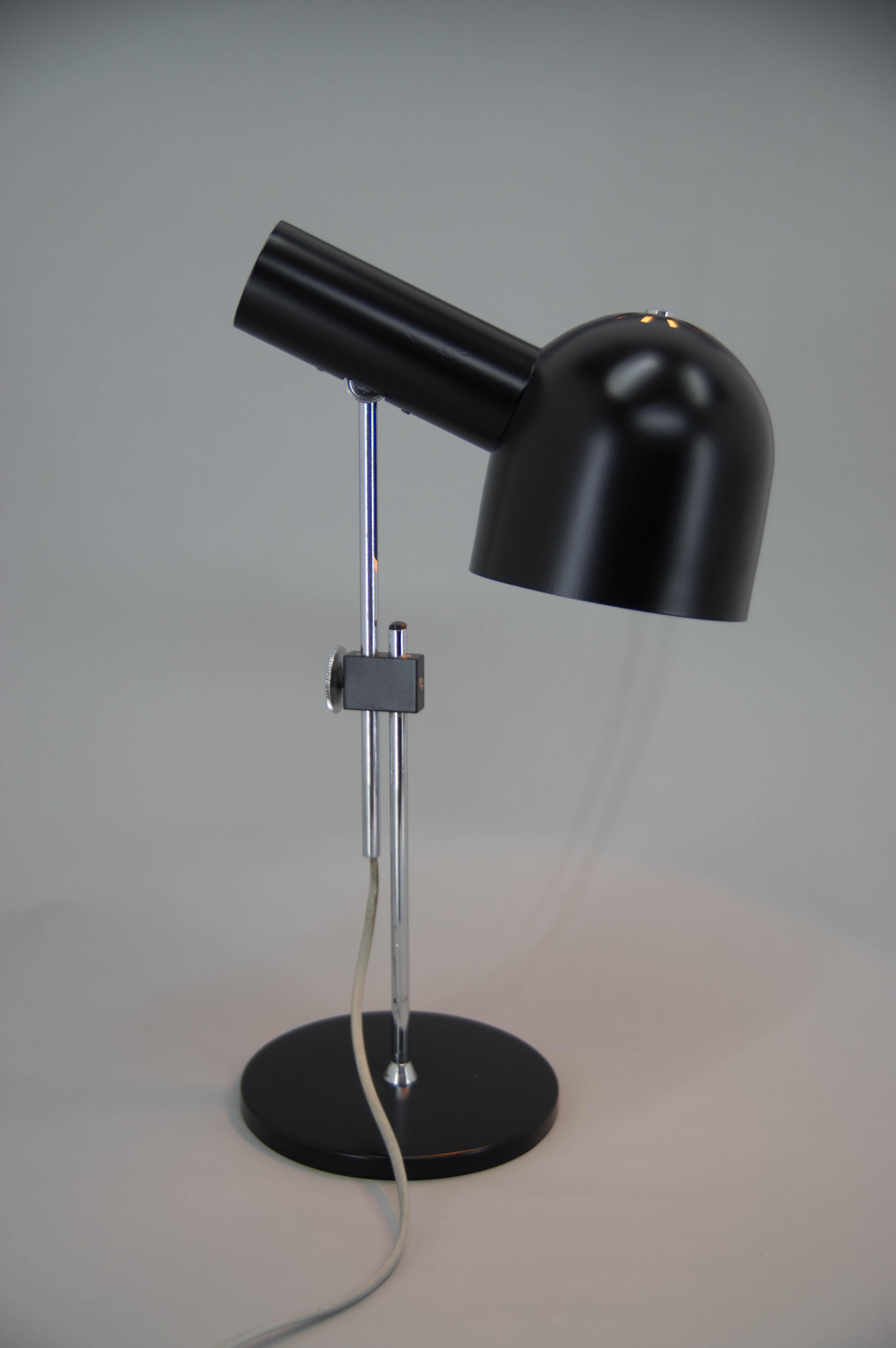 Czech Flexible Table Lamp by Napako, 1960, Restored For Sale