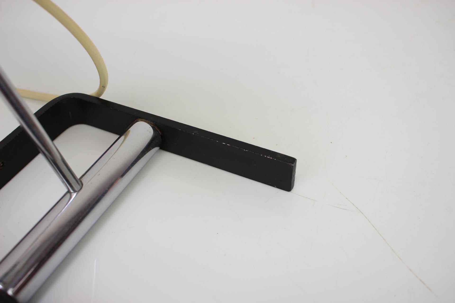 Metal Flexible Table Lamp by Napako, 1960's, Czechoslovakia For Sale