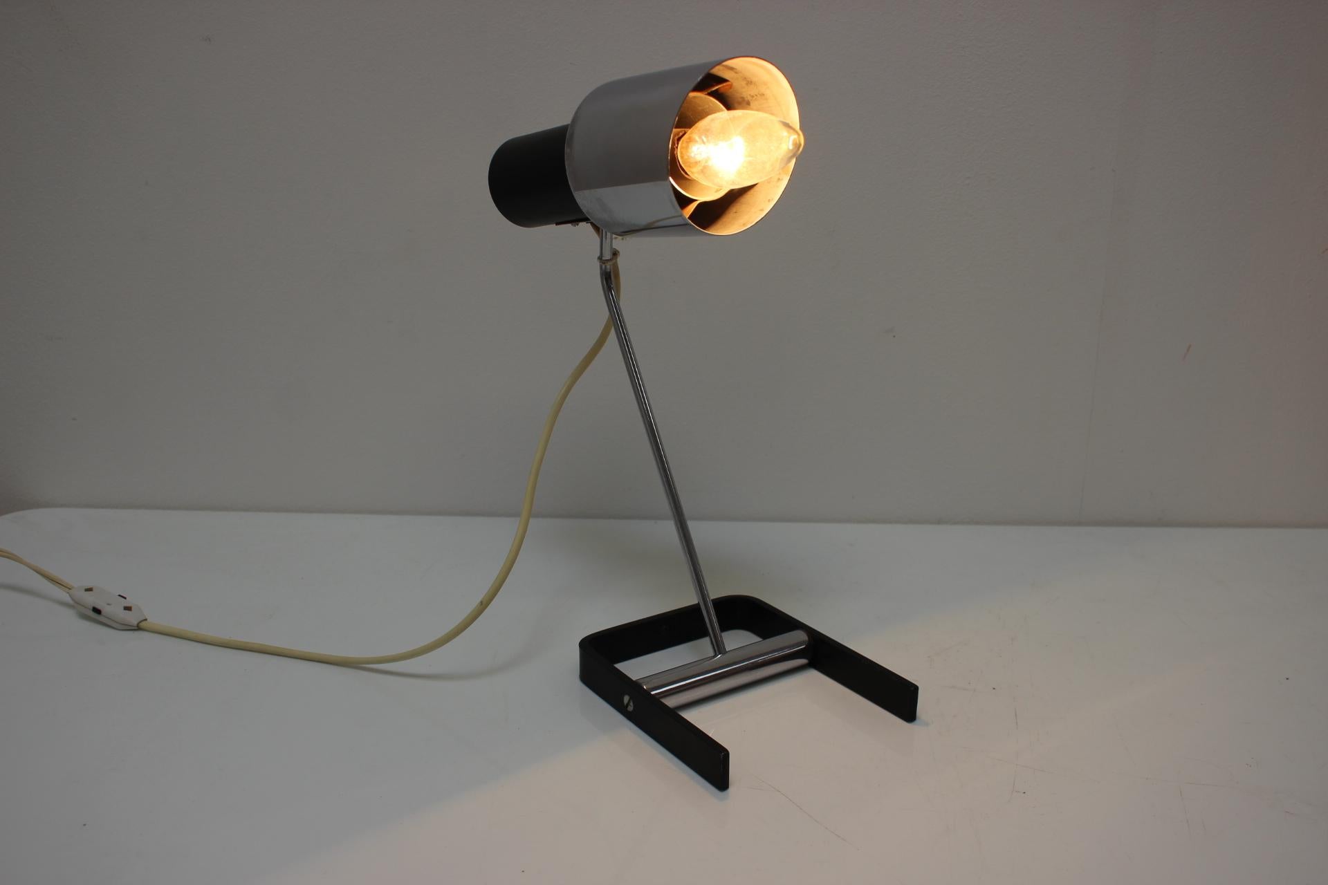 Flexible Table Lamp by Napako, 1960's, Czechoslovakia For Sale 1