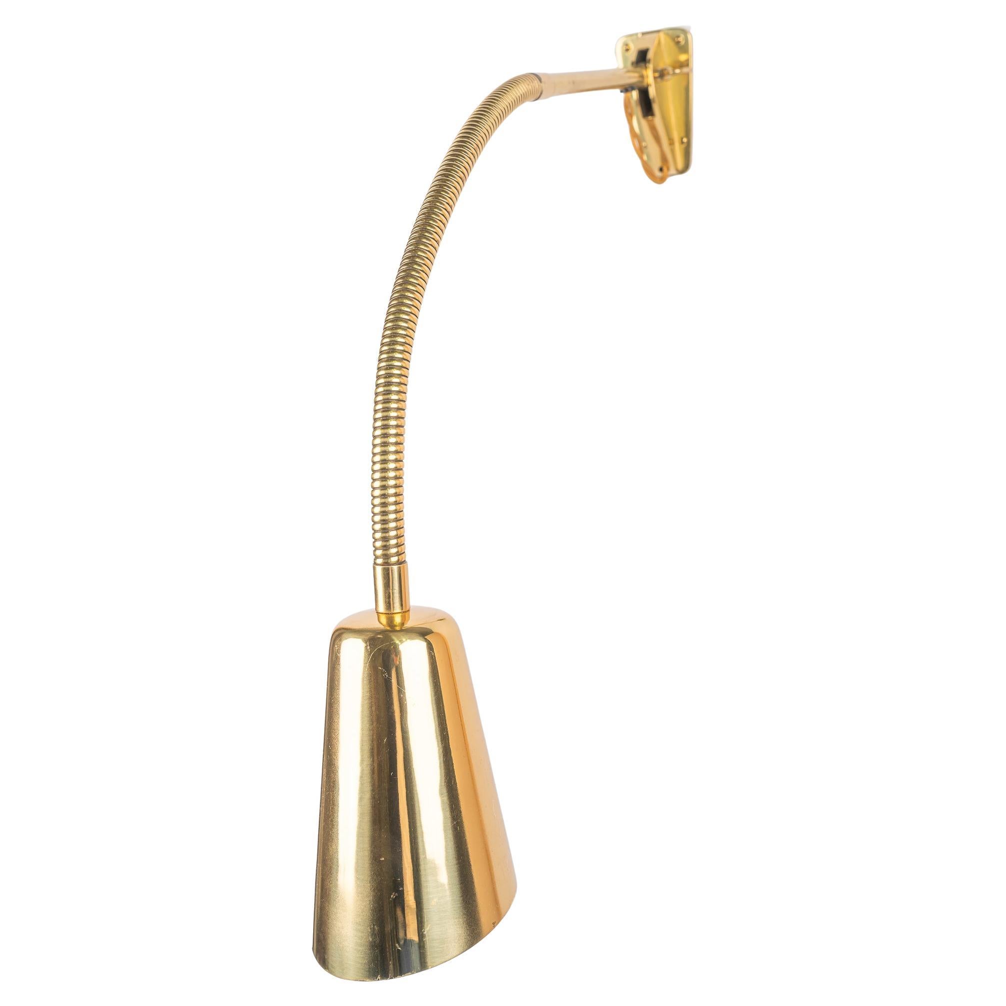 Flexible Wall lamp kalmar vienna around 1950s For Sale