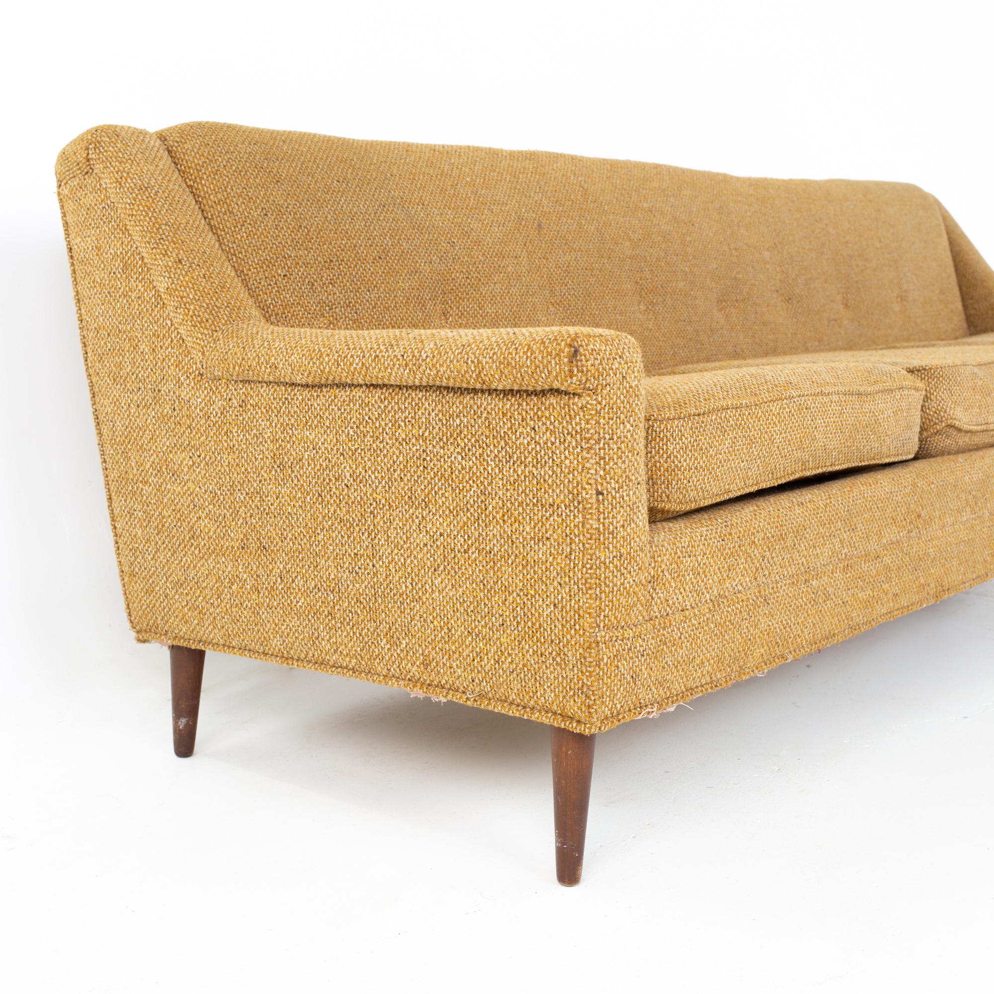 flexsteel vintage sofa