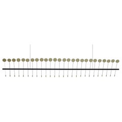 Flicker linear chandelier