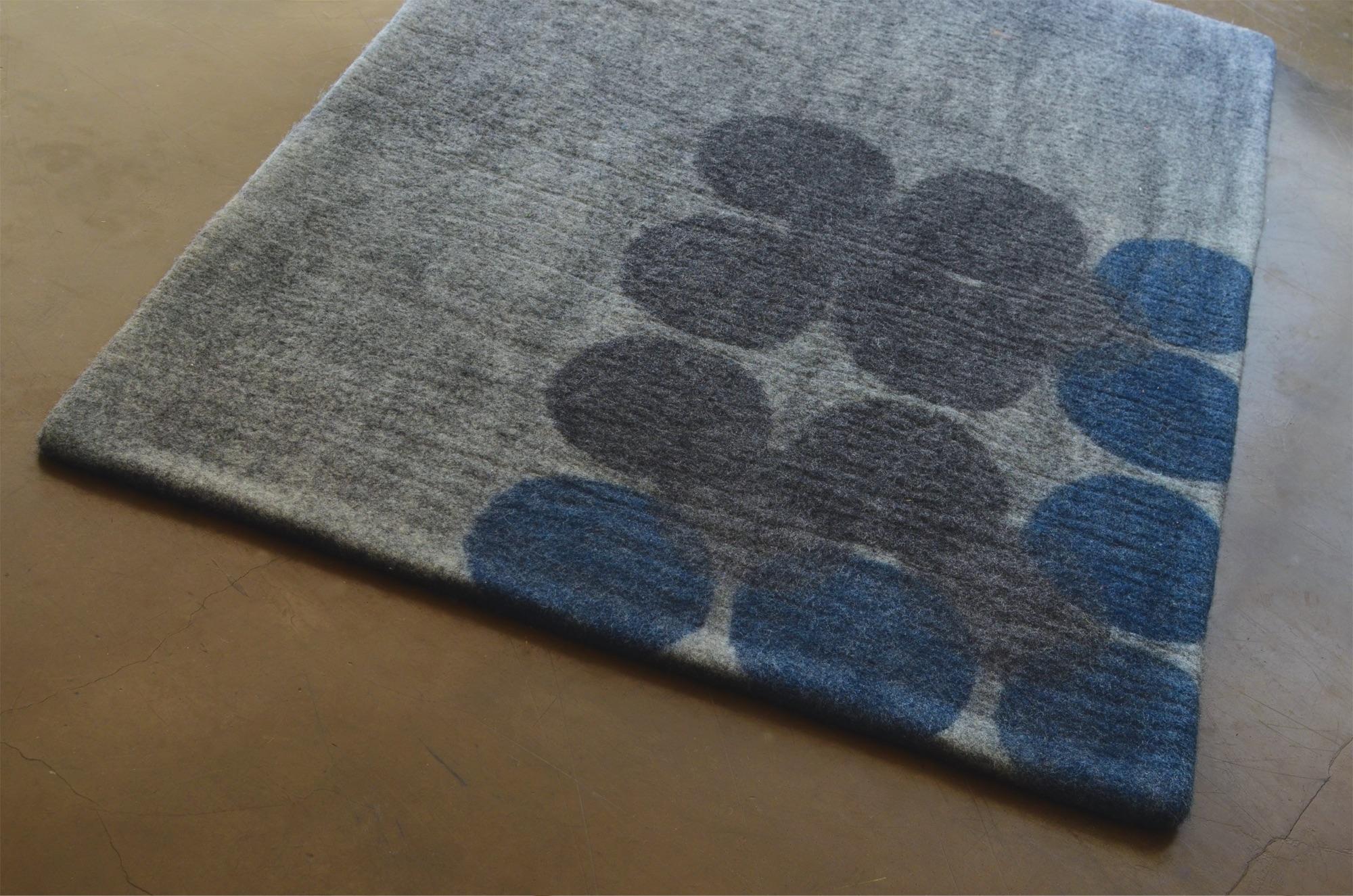 Nepalese Flicker Rug Peace Industry (R) For Sale