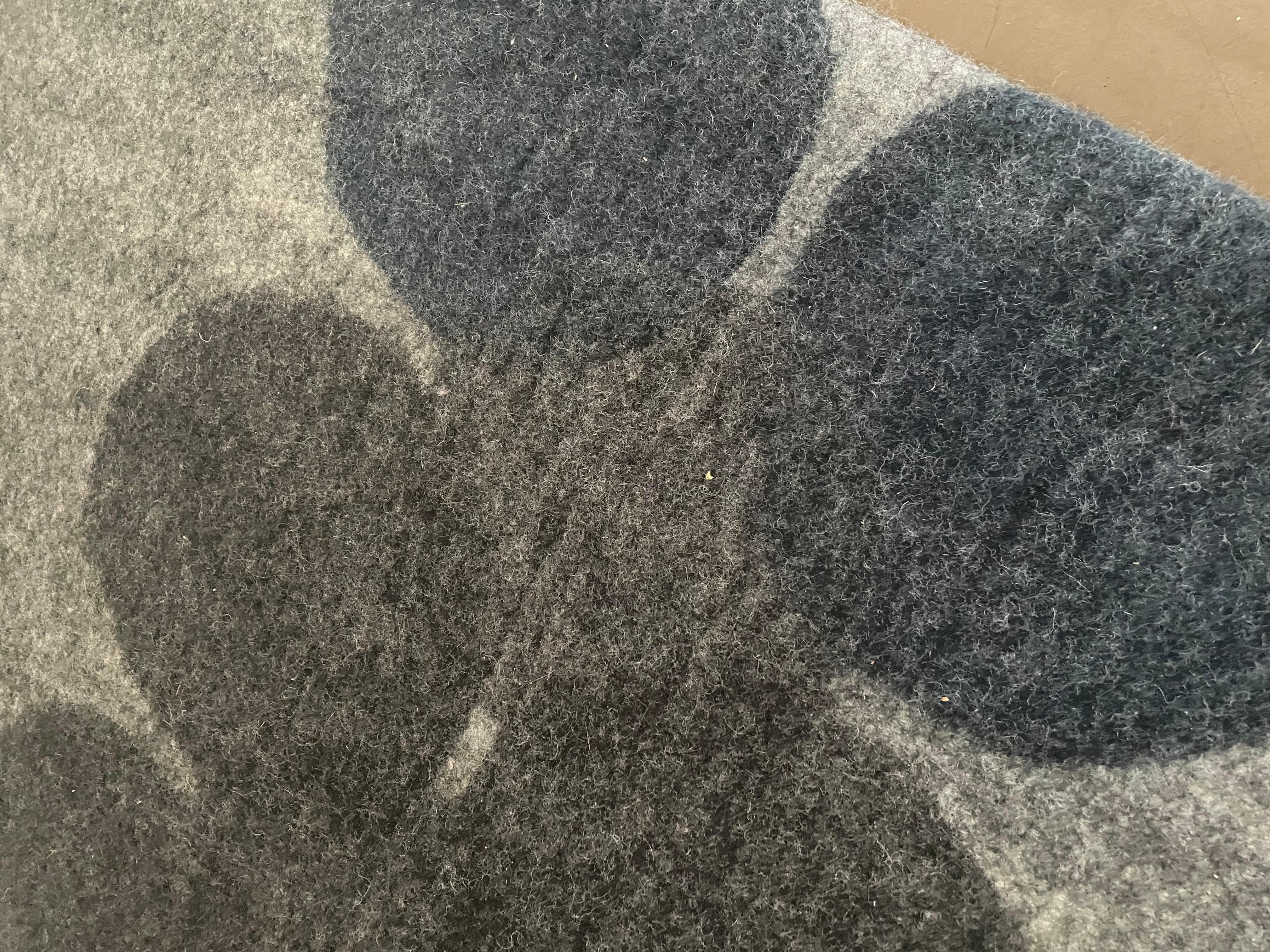 Hand-Crafted Flicker Rug Peace Industry (R) For Sale