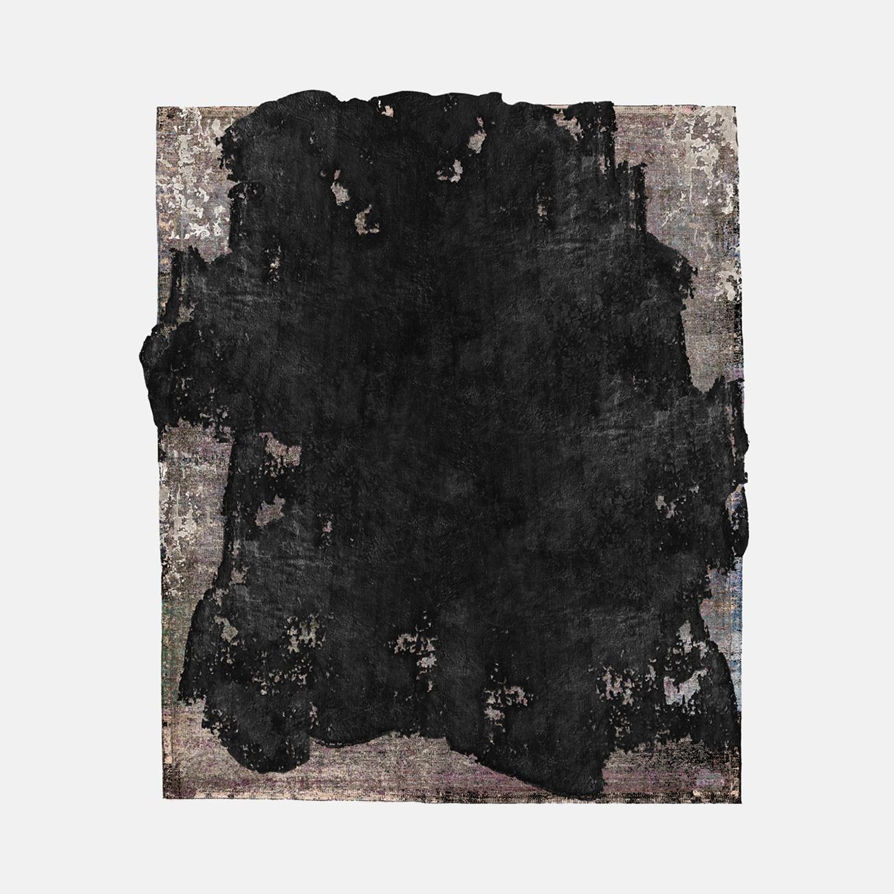 Postmoderne Tapis d'édition Flicker Sycamore Night par HENZEL STUDIO en vente