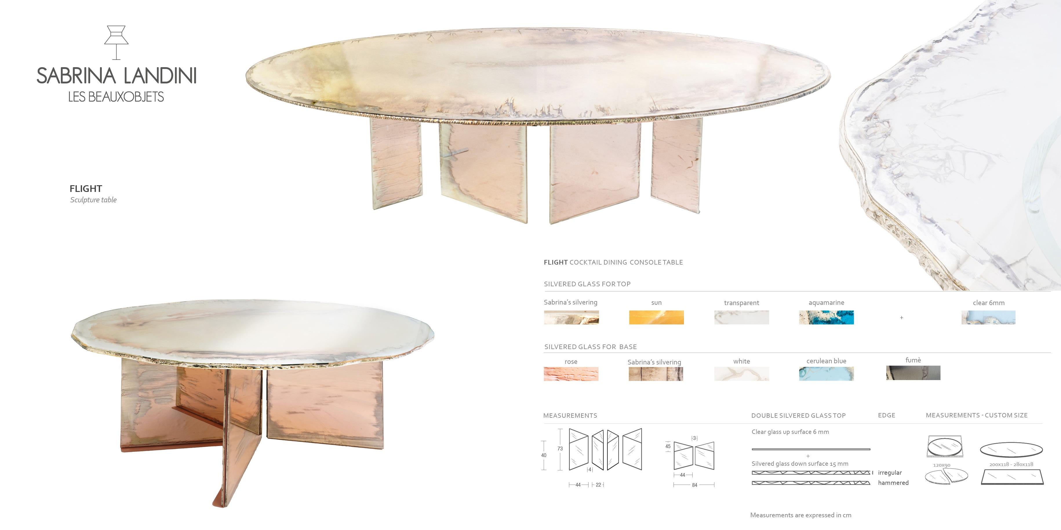 Table console de salle à manger contemporaine 