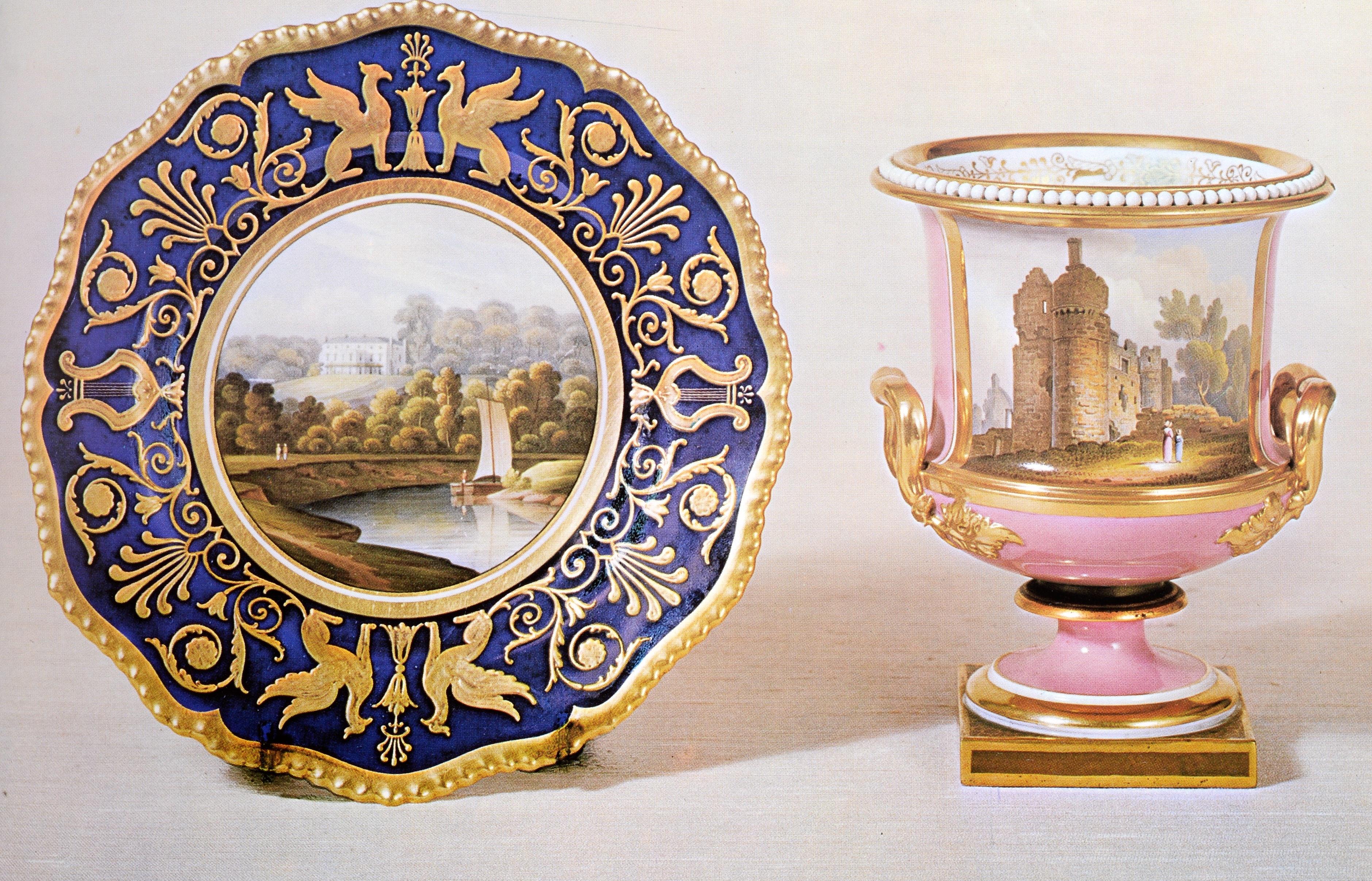 Porcelana de Flight, Barr & Worcester 1783-1840 por Henry Sandon en venta 7