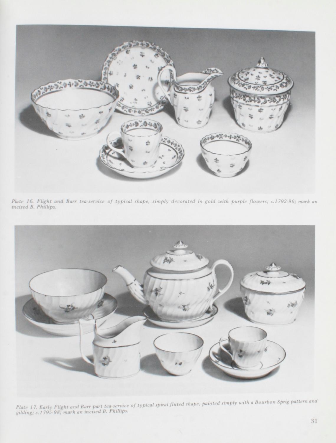 English Flight and Barr Worcester Porcelain 1783-1840 by Henry Sandon For Sale