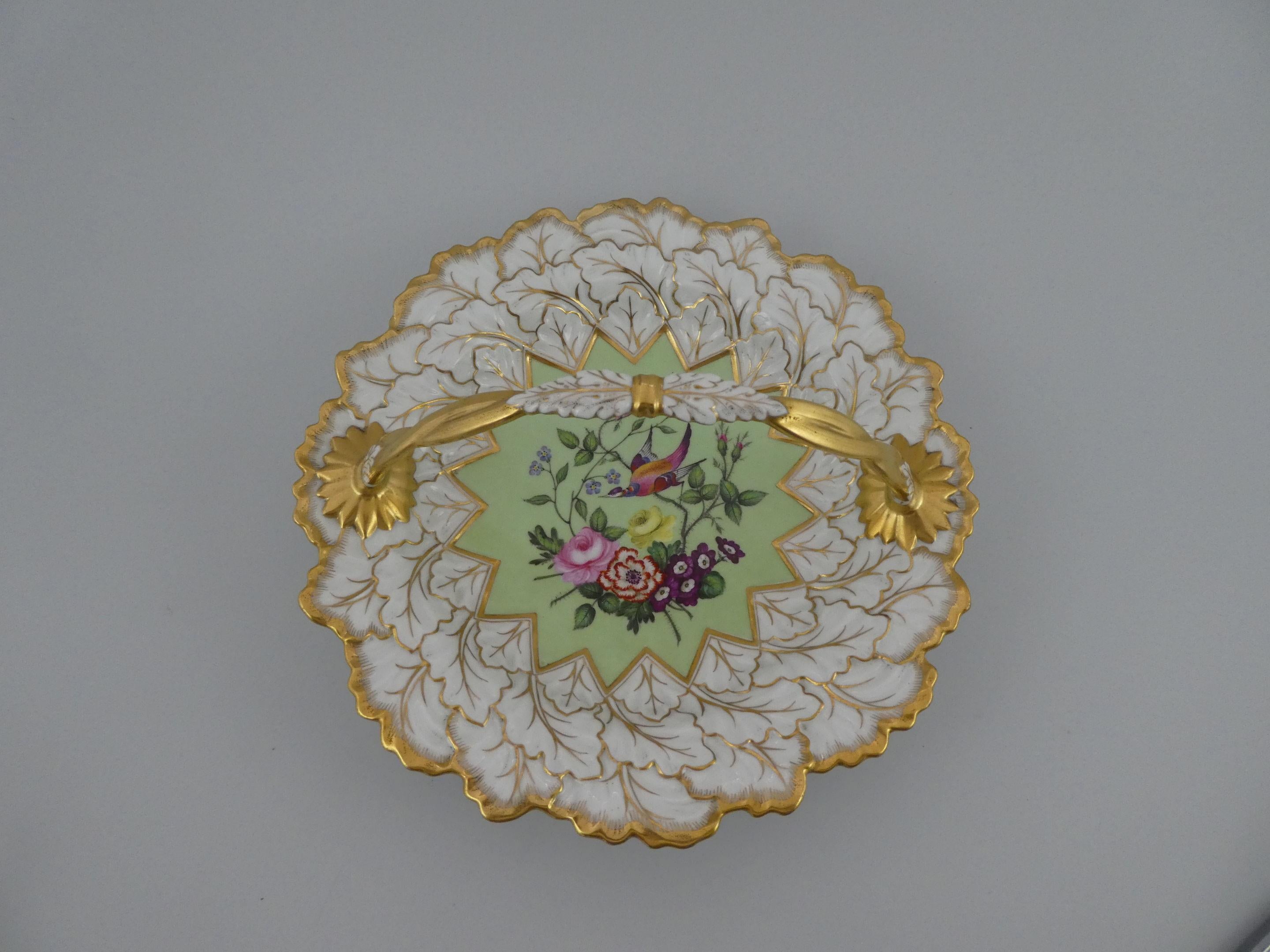 Flight Barr and Barr Worcester Porcelain Card Tray, circa 1815 1