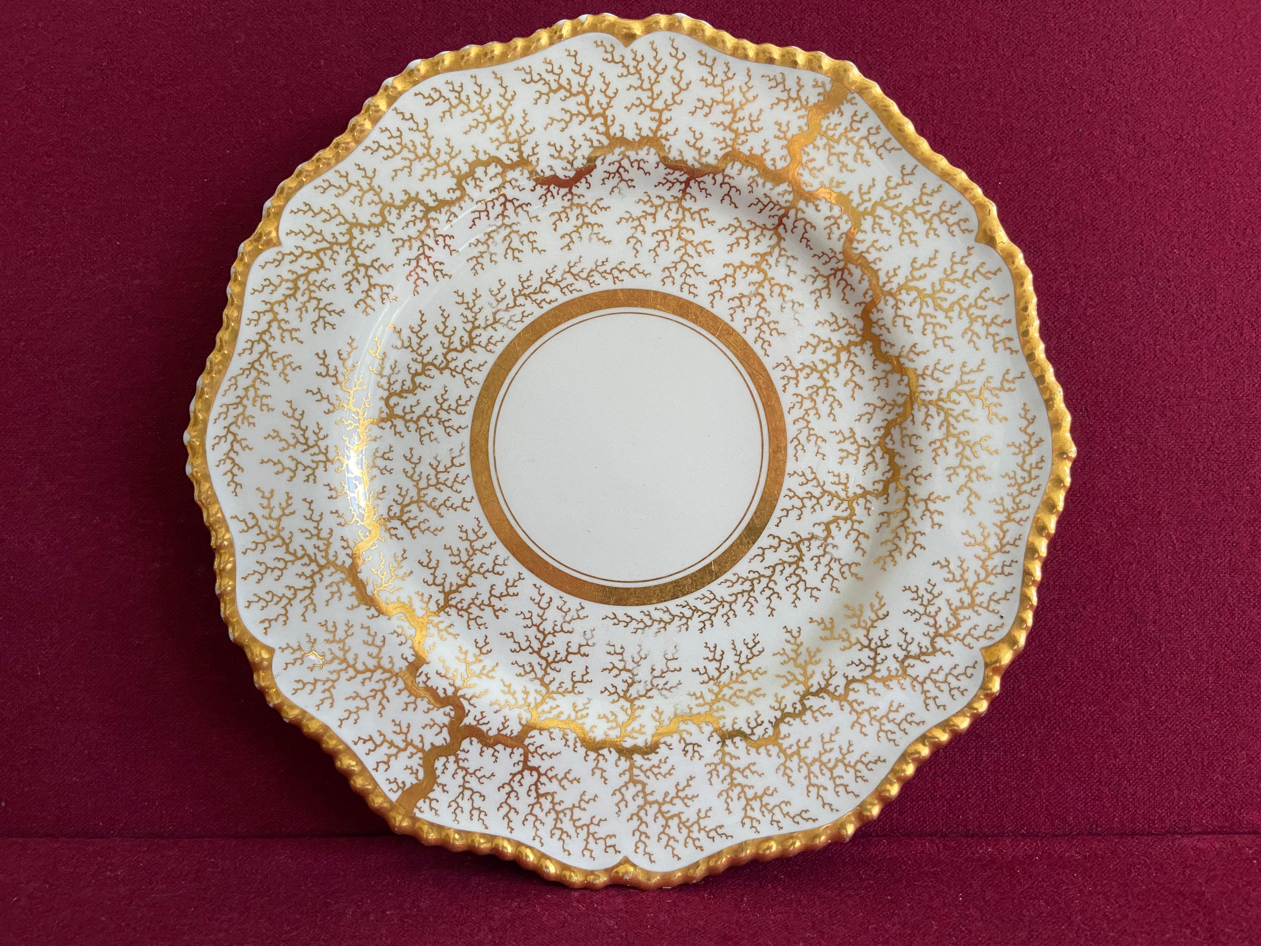 Flight Barr & Barr Worcester Porcelain Part Tea Set C.1820-1825 In Good Condition In Exeter, GB