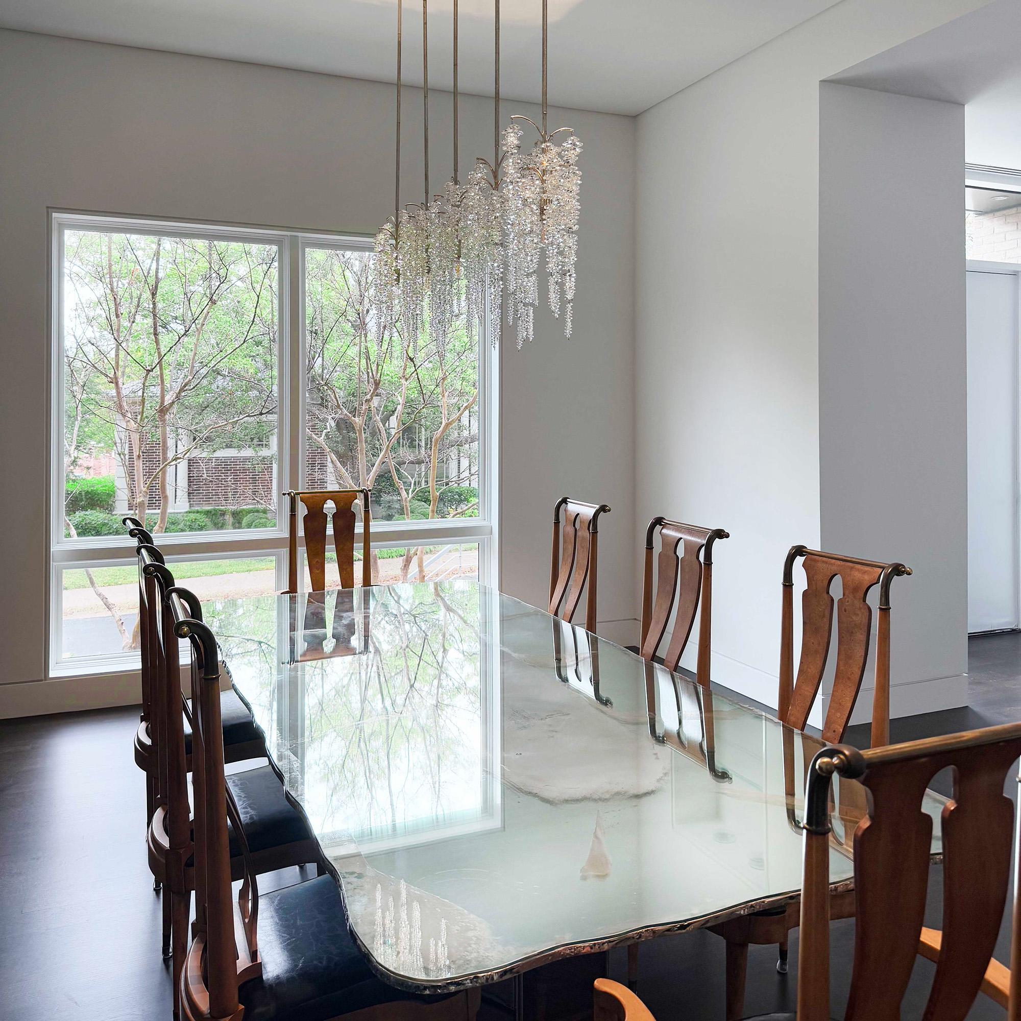 Table de salle à manger contemporaine 