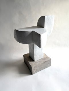 Volo, scultura su base in fibrocemento e gesso di Rachael Heritage