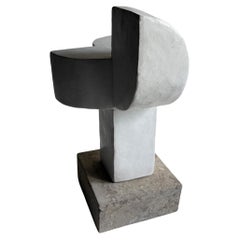 Flight, On Base Sculpture in Fibre Cement & Plaster by Rachael Heritage