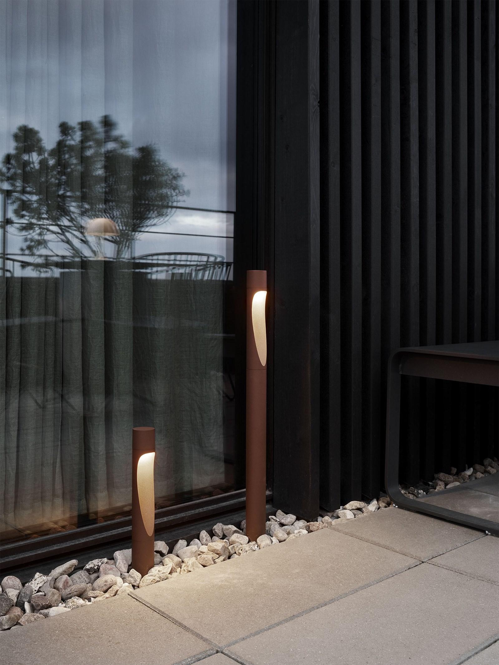 'Flindt Garden Short' Outdoor Bollard Light in Aluminum for Louis Poulsen For Sale 4