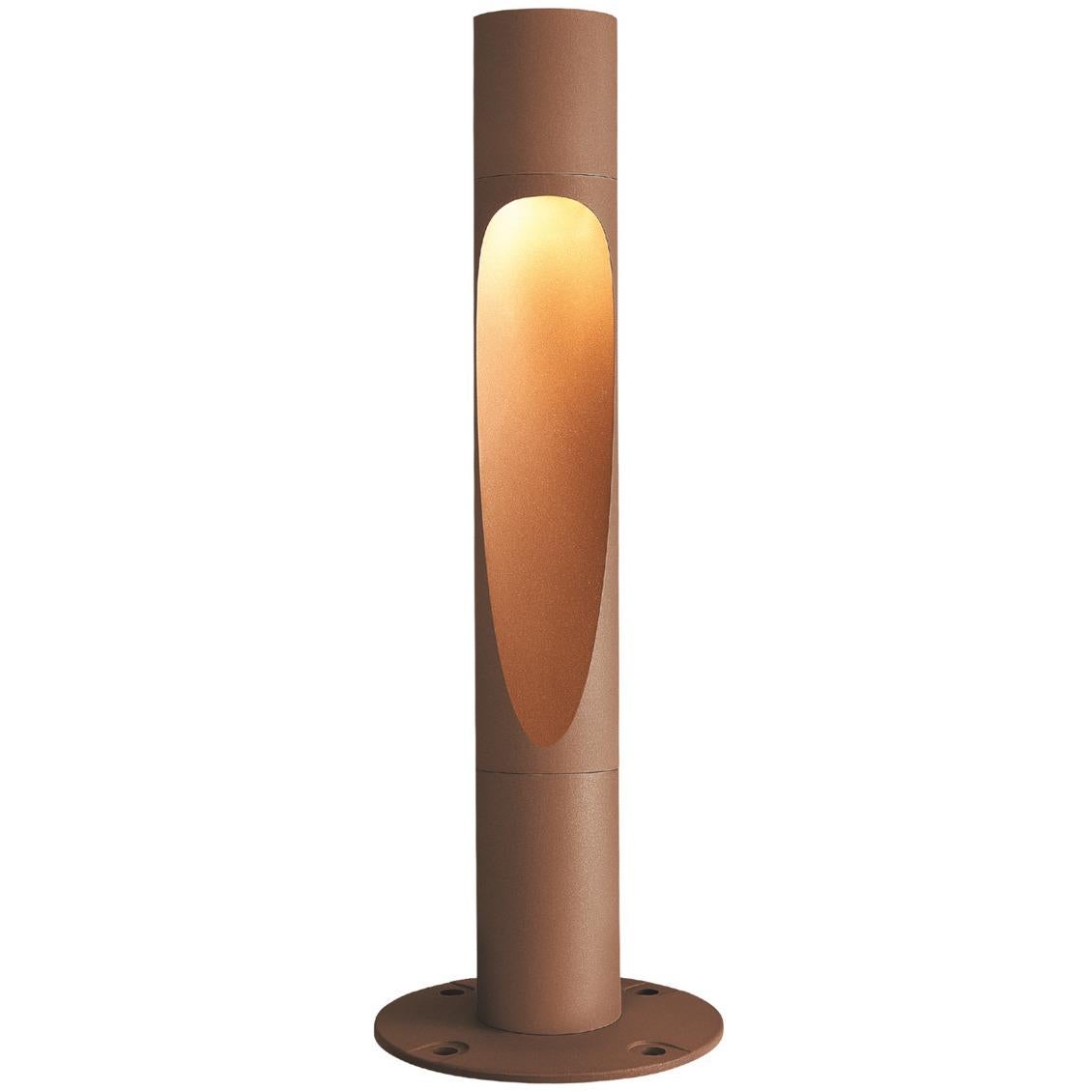 corten outdoor lights