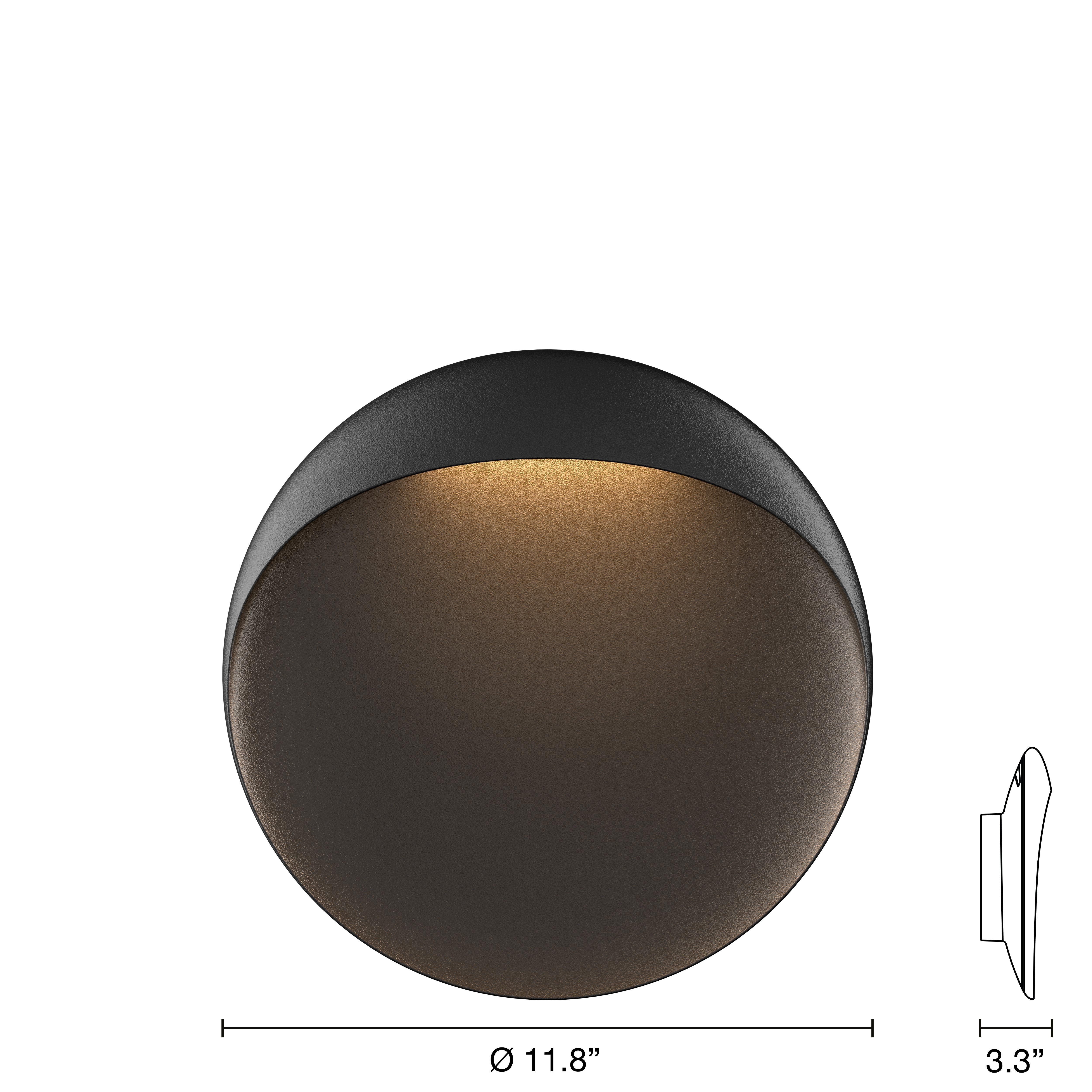 Aluminum 'Flindt' Indoor or Outdoor Wall Light in Black for Louis Poulsen For Sale