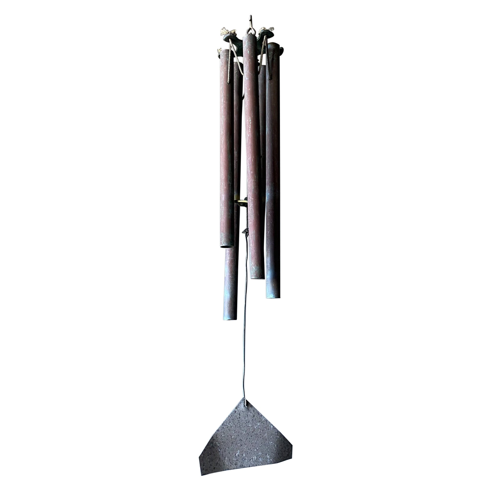 Flint Brass Co. Wind Chimes Often Misattributed to Walter Lamb.  USA, 1960’s