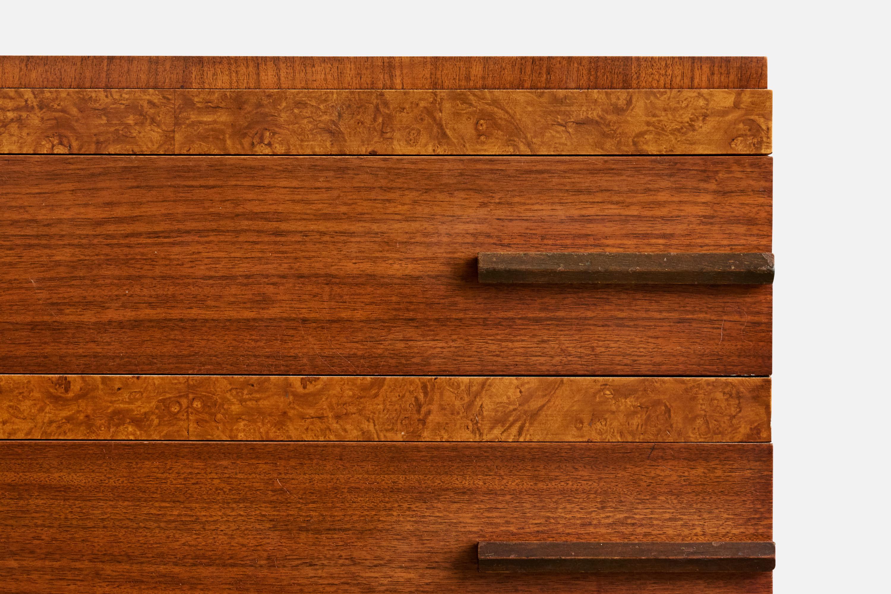 Flint & Horner, Chest of Drawers, Wood, USA, 1940s In condizioni discrete in vendita a High Point, NC