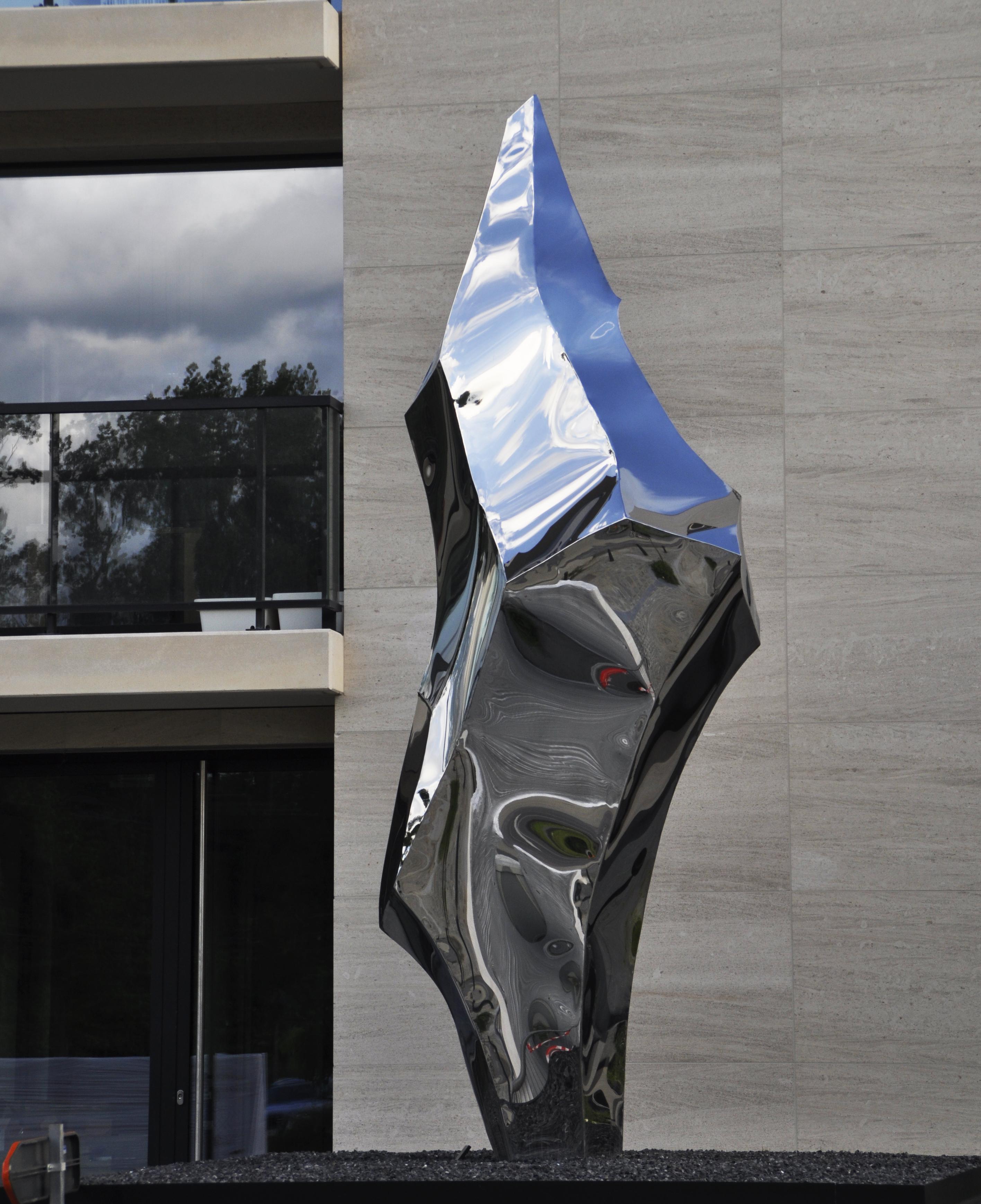 Lucidato Scultura Flint II di Pol Quadens in vendita
