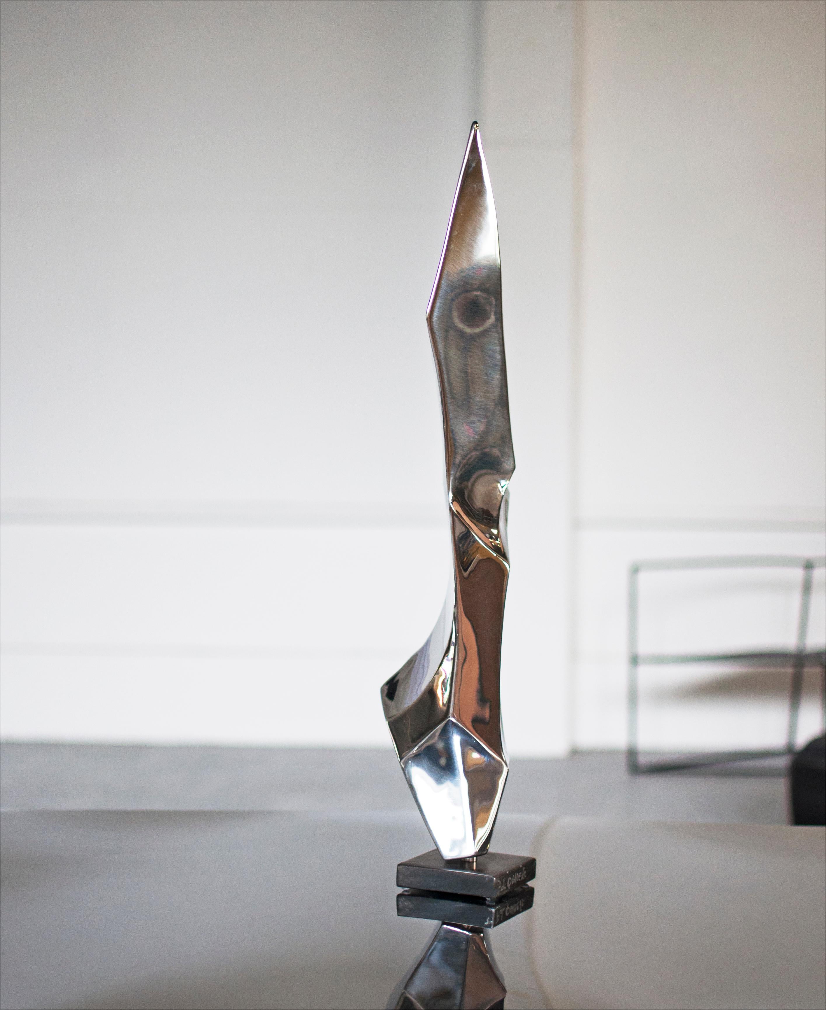 Belga Scultura Flint IX di Pol Quadens in vendita