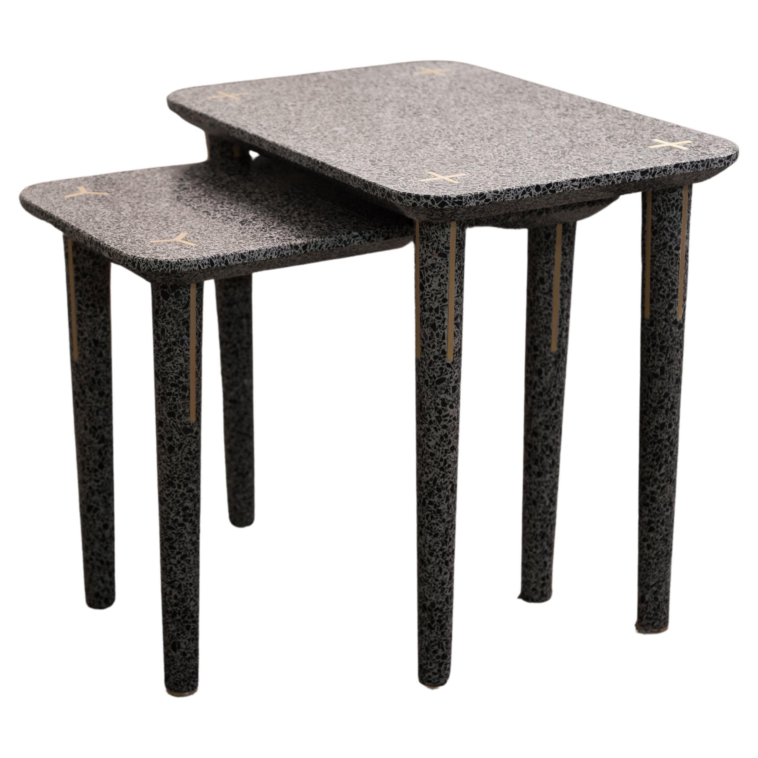 FLINT Table gigogne courte