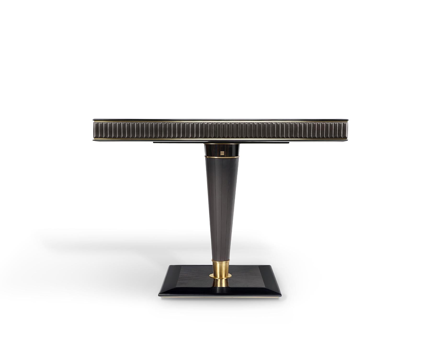 Contemporary Flint Table by Madheke For Sale