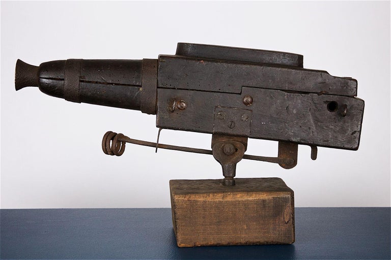 Flintlock Alarm Gun with Flared Barrel, circa 1800 at 1stDibs