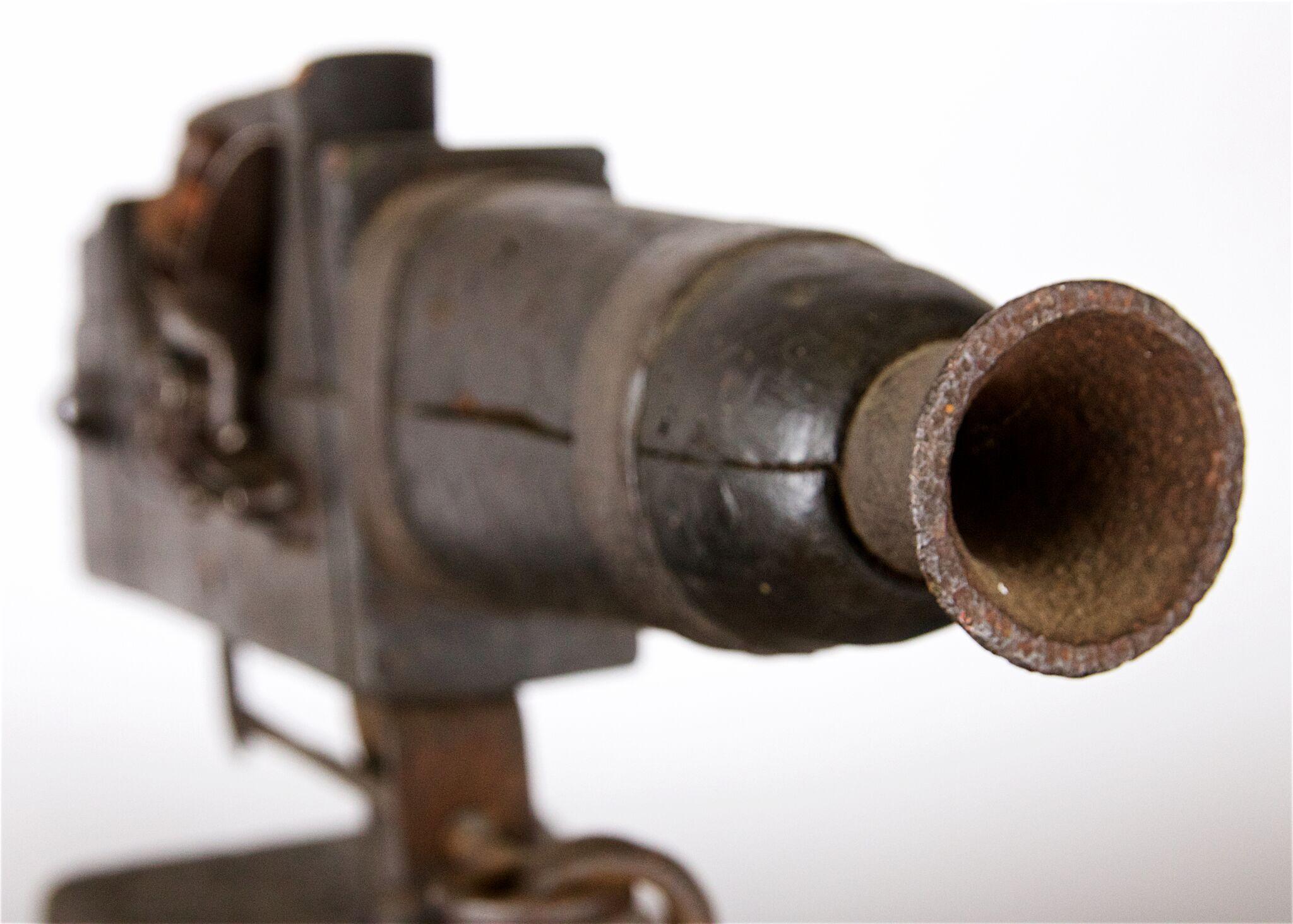 Flintlock Alarm Gun with Flared Barrel, circa 1800 3