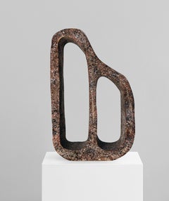 Flintstone Brown Vase by Erica Zanella