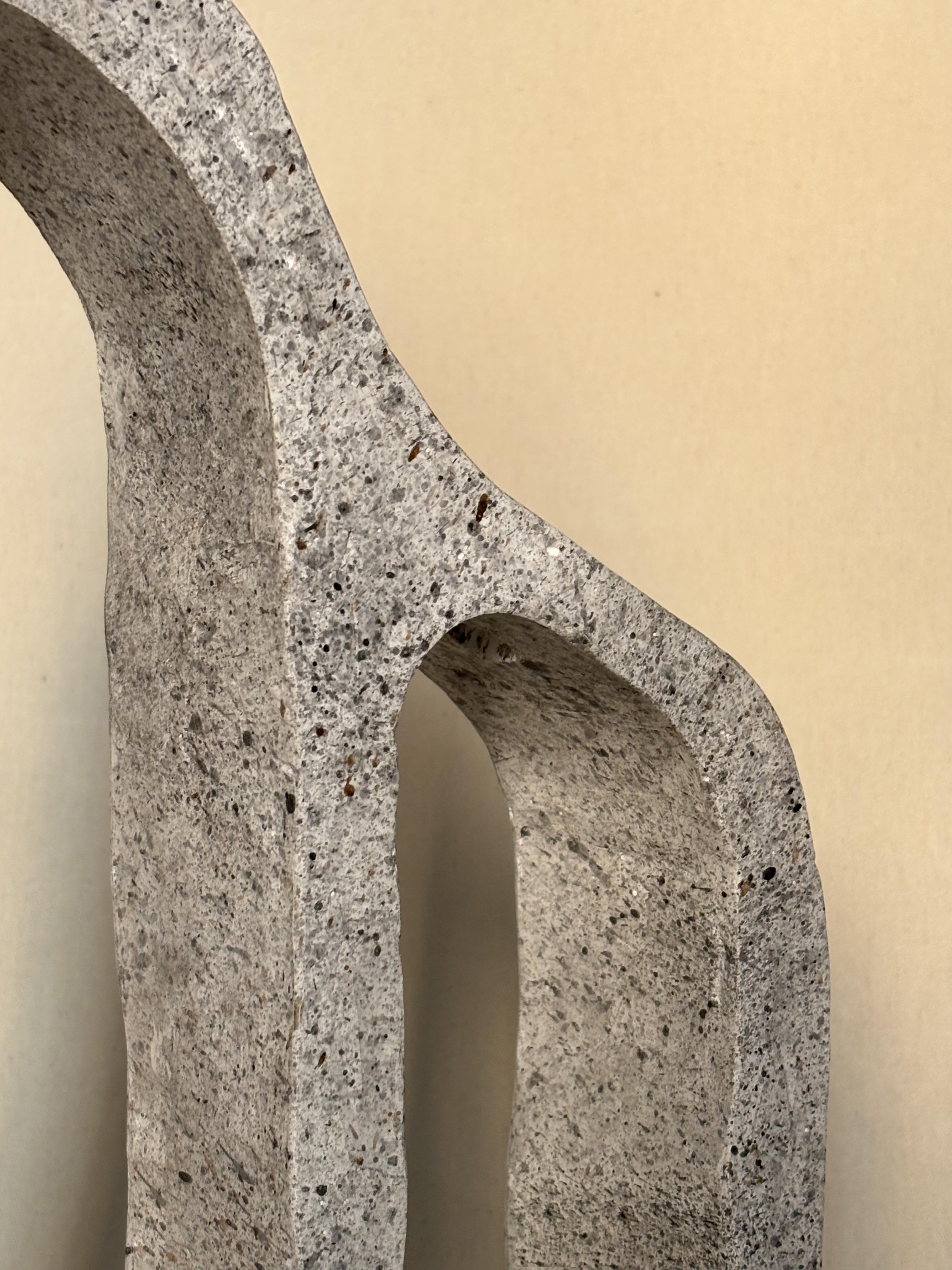 Altro Vaso grigio Flintstone di Erica Zanella in vendita